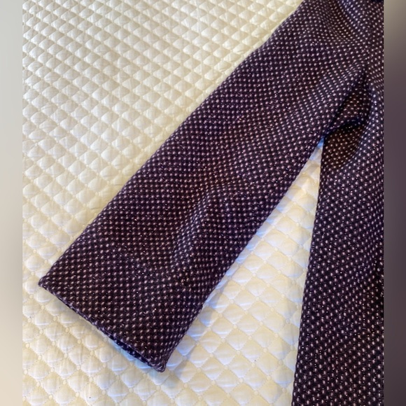 Miss Sixty Double Breasted Tweed Wool Blend Pea Coat L - Picture 12 of 16